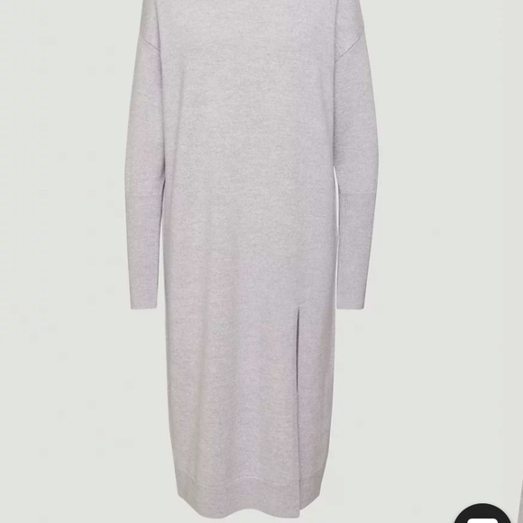 Aritzia- Wilfred mock-neck sweater dress with slit (Cyprie dress) - Picture 6 of 7